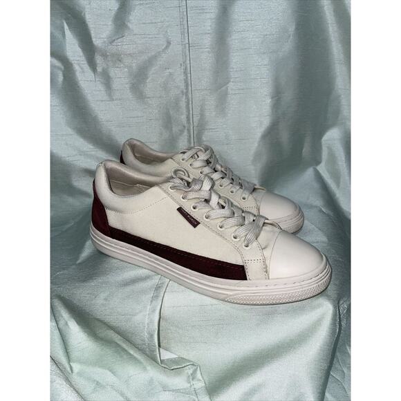 Tory Burch Ivory Canvas w/ Suede Slip on Women's Shoe's Size 7.5 M‎ - Picture 1 of 8